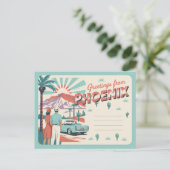 Vintage Phoenix Postkarte | Grüße von Phoenix (Stehend Vorderseite)