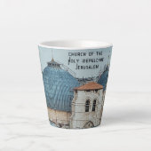 Vintage Photo Christian faith religious Milchtasse (Vorderseite)