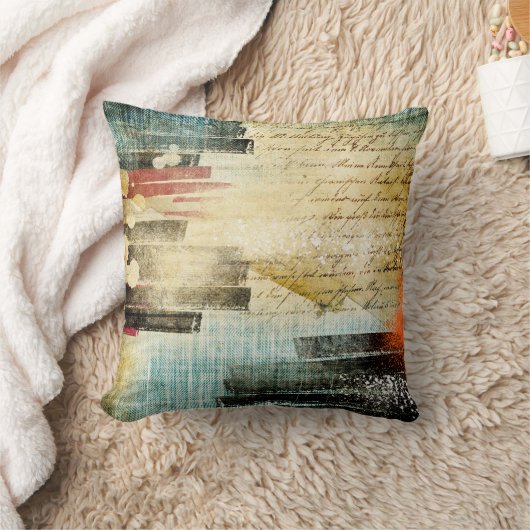 Vintage Phrases Pillow Kissen (Decke)