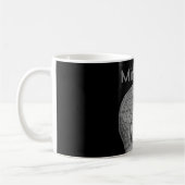 Vintage Phrenologie Kopf Mind Mindset Brain Map Kaffeetasse (Links)
