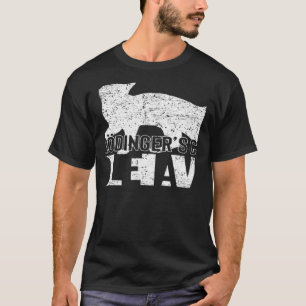 Vintage Physiker Schrodinger S Cat Quantum Physi T-Shirt