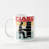 Vintage Piano Team Kaffeetasse (Links)