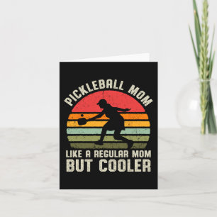 Vintage Pickleball Mama Leben Pickle Ball Für Frau Karte