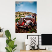 Vintage-Pickup-Truck Poster (Heimbüro)