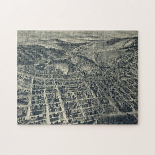 Vintage Pictorial Map of Frostburg MD (1905) Puzzle