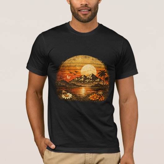 Vintage picture shirt men (Vorderseite)