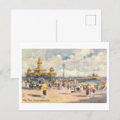 Vintage Pier, Bournemouth Postkarte (Vorne/Hinten)