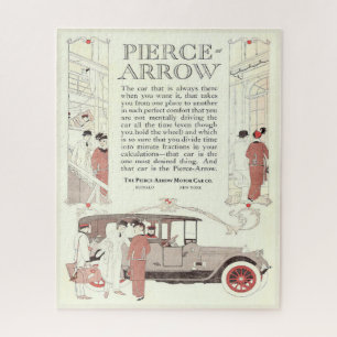 Vintage Pierce-Arrow Motor Car Anzeige Puzzle