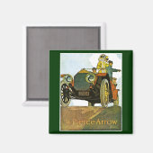 Vintage Pierce-Arrow-Werbung Magnet (Vorderseite/Rückseite)