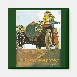 Vintage Pierce-Arrow-Werbung Magnet