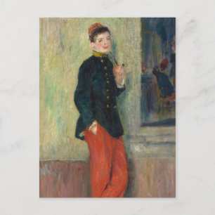 Vintage Pierre Auguste Renoir Der junge Soldat Postkarte