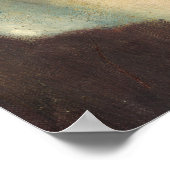 Vintage Pierre Auguste Renoir Frau mit Katze Poster (Ecke)