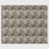 Vintage Pierre Auguste Renoir Frühlingsstrauß Geschenkpapier (Flach)