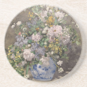 Vintage Pierre Auguste Renoir Frühlingsstrauß Getränkeuntersetzer