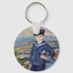 Vintage Pierre Auguste Renoir Matrose Schlüsselanhänger