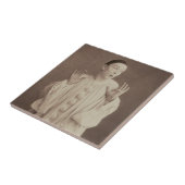 Vintage Pierrot Clown Fliese (Seite)