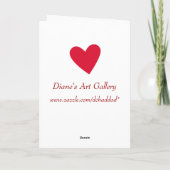 Vintage Pierrot Valentine Feiertagskarte (Rückseite)