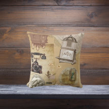 Vintage Pillow Journal-Aufkleber