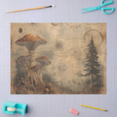 Vintage Pilz-Botanik-Chart (3) Seidenpapier (Basteln)