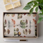 Vintage Pilz- und Pilzkunst Seidenpapier (Geschenk)