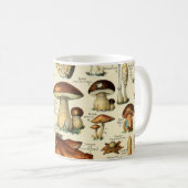 Vintage Pilze & Pilze Kaffeetasse (VorderseiteRechts)