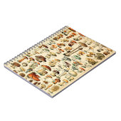 Vintage Pilze & Pilze Notizblock (Linke Seite)