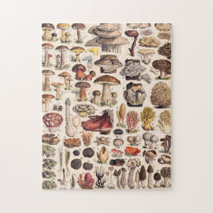 Vintage Pilze von Adolphe Millot Puzzle