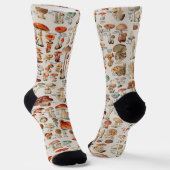 Vintage Pilzfungus-Illustration I Socken (Gewinkelt)