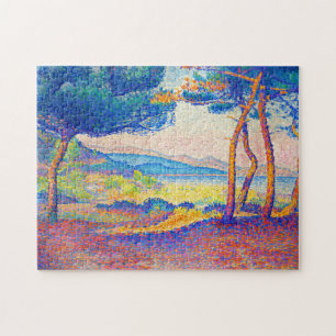 Vintage Pines entlang der Küste (1896) Puzzle