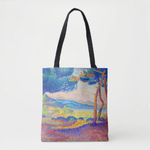 Vintage Pines entlang der Küste (1896) Tasche