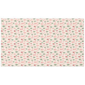 Vintage Pink Christmas Tree  Tischdecke (Vorderseite (Horizontal))