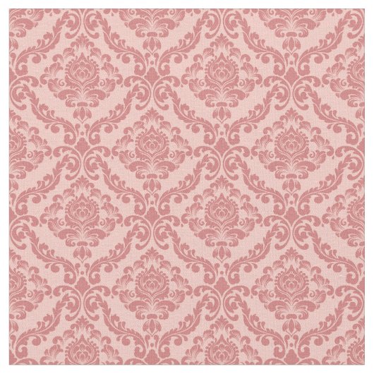 Vintage Pink Damask Stoff (Nahaufnahme)