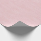 Vintage Pink Fabric Texture Wrapping Paper Geschenkpapier (Ecke)