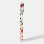 Vintage Pink Floral Birds Botanical Phone Case (Rückseite / Rechts)