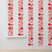 Vintage Pink Kitchen Fruit Columns – Grandmacore