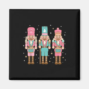Vintage Pink Nussknacker Squad Frauen Mädchen Kind Magnet