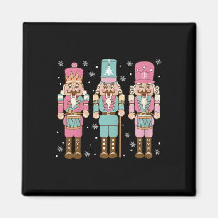 Vintage Pink Nussknacker Squad Frauen Mädchen Kind Magnet