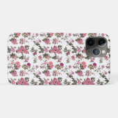 Vintage Pink Roses Case-Mate iPhone Hülle (Rückseite (Horizontal))