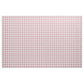 Vintage Pink & White Plaid Gingham Stoff (Yard (91,4 cm))