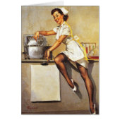 Vintage Pinup Nurse wird gut (Vorne)