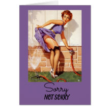 Vintage Pinup, sorry not sorry fühlte sich heute u