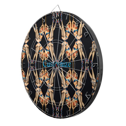 Vintage Pinups Thunder_Cove Dartscheibe (Vorderseite rechts)