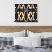 Vintage Pinups Thunder_Cove Leinwanddruck (Insitu (Schlafzimmer))