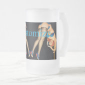 Vintage Pinups Thunder_Cove Mattglas Bierglas (VorderseiteRechts)