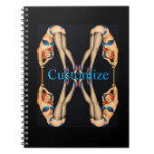 Vintage Pinups Thunder_Cove Notizblock (Vorderseite)