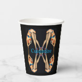 Vintage Pinups Thunder_Cove Pappbecher (Rückseite)
