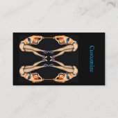 Vintage Pinups Thunder_Cove Visitenkarte (Rückseite)