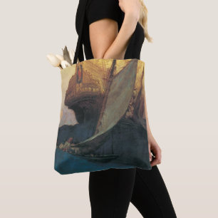 Vintage-Pirat, Angriff auf ein Galleon von Howard Tasche