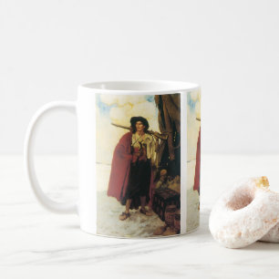 Vintage-Piraten Buccaneer war ein malerischer Burs Kaffeetasse