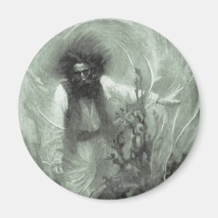 Vintage-Piraten, Captain Goldsack von Howard Pyle Magnet